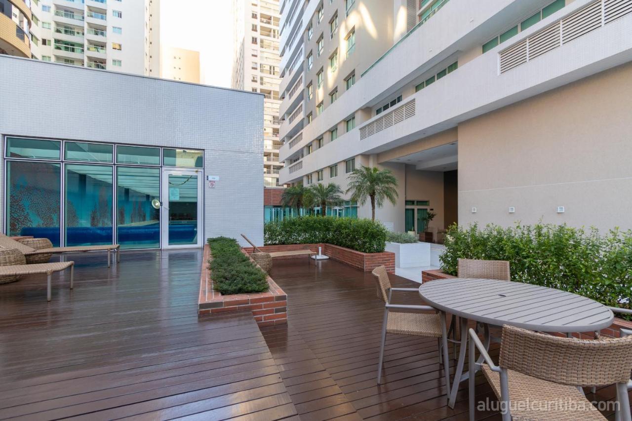 Luxuoso Apto Batel Em Frente Ao Shopping Curitiba - Piscina, Sauna e Academia Exterior foto